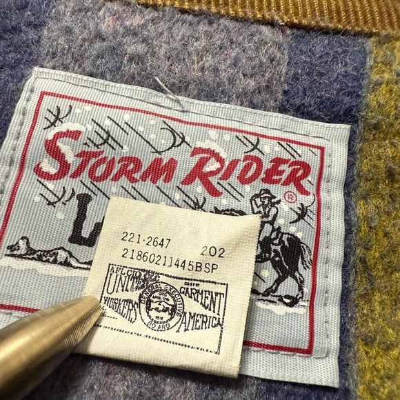 Vintage Lee Storm Rider Jacket (with tags!) 44r (never washed) - Picture 4 of 10